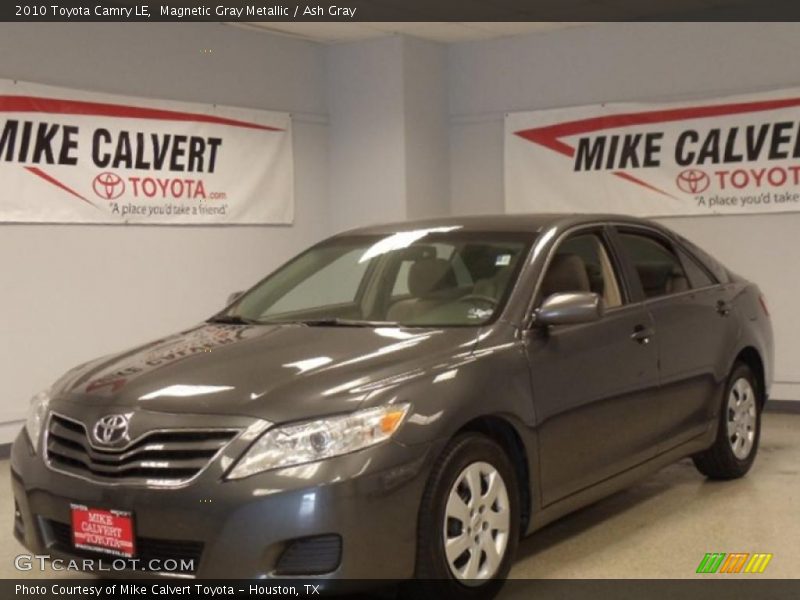 Magnetic Gray Metallic / Ash Gray 2010 Toyota Camry LE