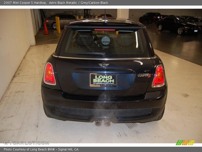 Astro Black Metallic / Grey/Carbon Black 2007 Mini Cooper S Hardtop