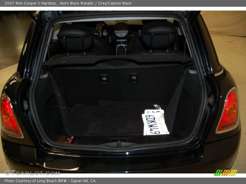 Astro Black Metallic / Grey/Carbon Black 2007 Mini Cooper S Hardtop