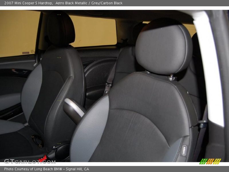 Astro Black Metallic / Grey/Carbon Black 2007 Mini Cooper S Hardtop