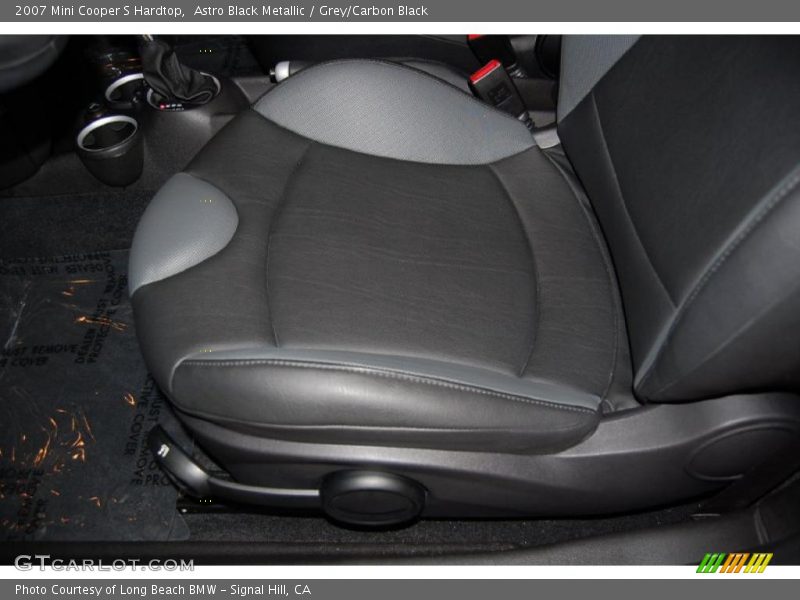 Astro Black Metallic / Grey/Carbon Black 2007 Mini Cooper S Hardtop