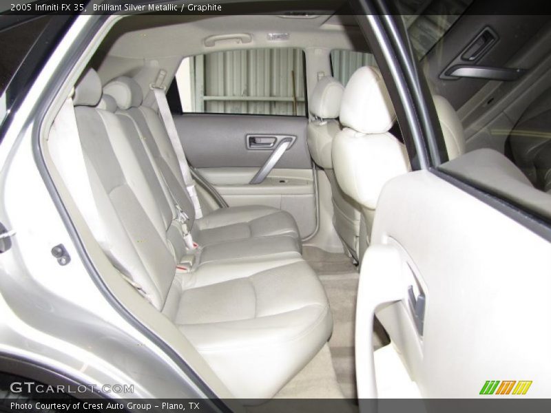 Brilliant Silver Metallic / Graphite 2005 Infiniti FX 35