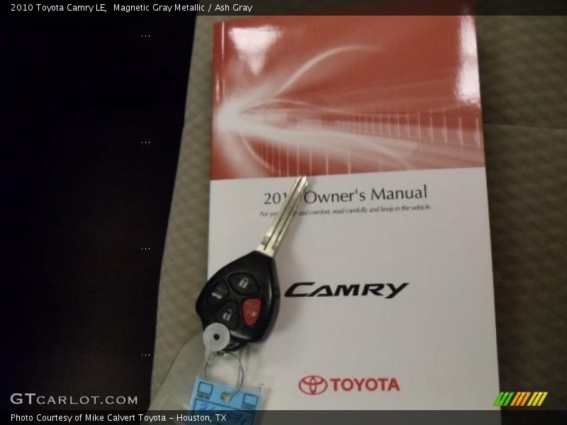 Magnetic Gray Metallic / Ash Gray 2010 Toyota Camry LE