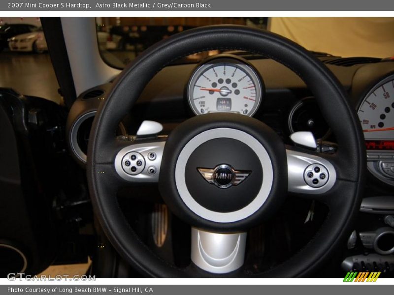 Astro Black Metallic / Grey/Carbon Black 2007 Mini Cooper S Hardtop