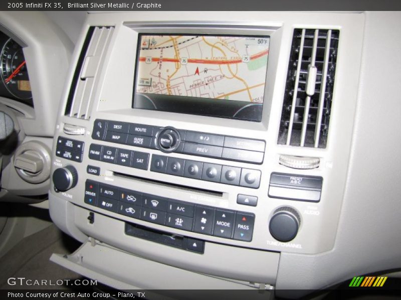 Brilliant Silver Metallic / Graphite 2005 Infiniti FX 35