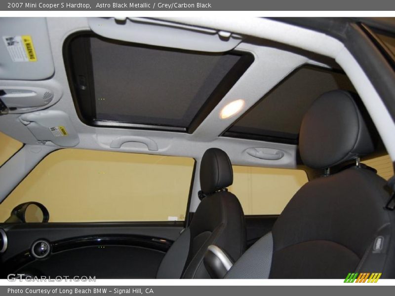 Astro Black Metallic / Grey/Carbon Black 2007 Mini Cooper S Hardtop