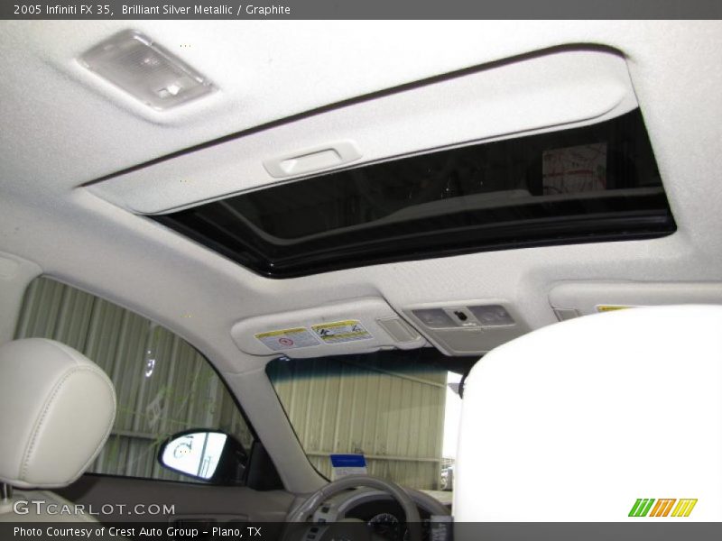 Brilliant Silver Metallic / Graphite 2005 Infiniti FX 35
