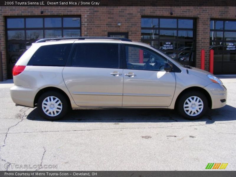 Desert Sand Mica / Stone Gray 2006 Toyota Sienna LE