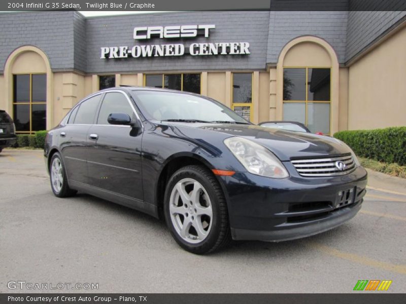 Twilight Blue / Graphite 2004 Infiniti G 35 Sedan