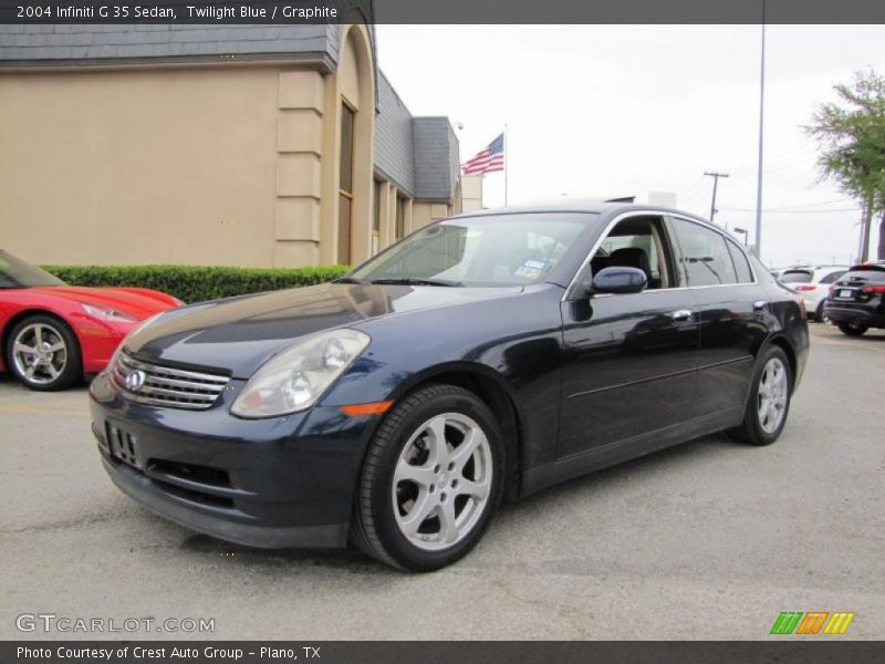 Twilight Blue / Graphite 2004 Infiniti G 35 Sedan