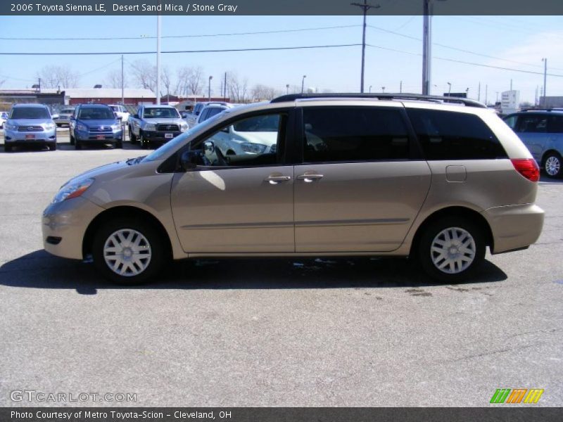 Desert Sand Mica / Stone Gray 2006 Toyota Sienna LE