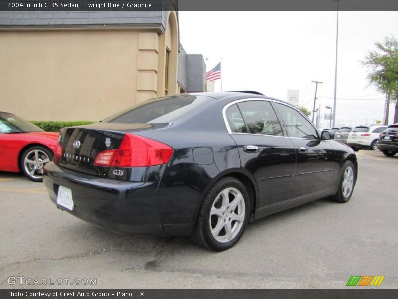 Twilight Blue / Graphite 2004 Infiniti G 35 Sedan