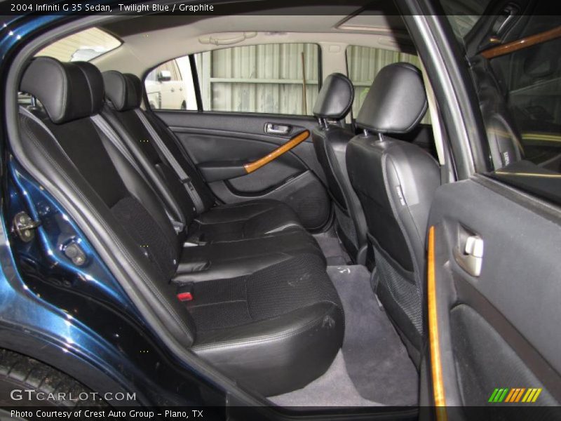 Twilight Blue / Graphite 2004 Infiniti G 35 Sedan