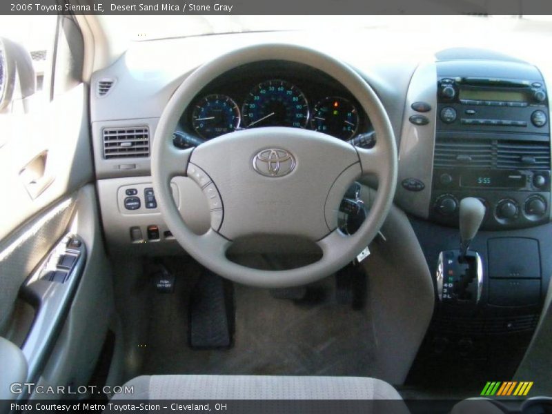 Desert Sand Mica / Stone Gray 2006 Toyota Sienna LE