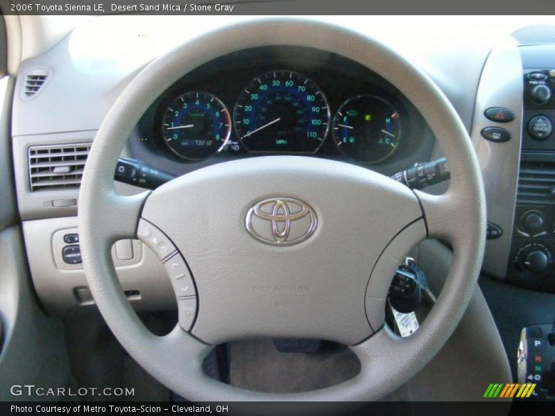 Desert Sand Mica / Stone Gray 2006 Toyota Sienna LE