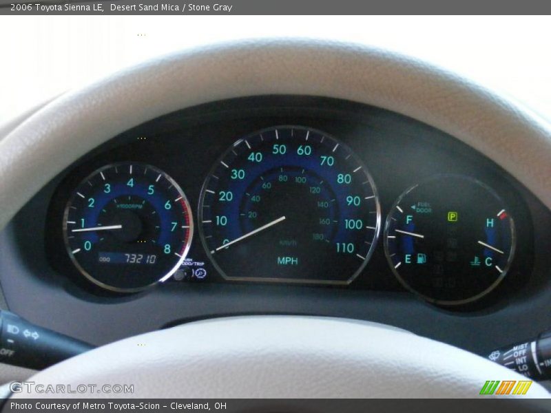Desert Sand Mica / Stone Gray 2006 Toyota Sienna LE
