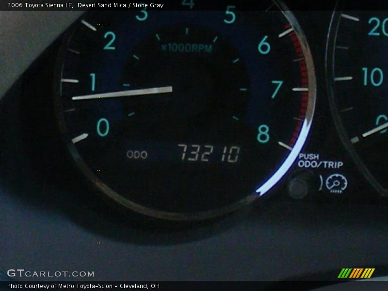 Desert Sand Mica / Stone Gray 2006 Toyota Sienna LE