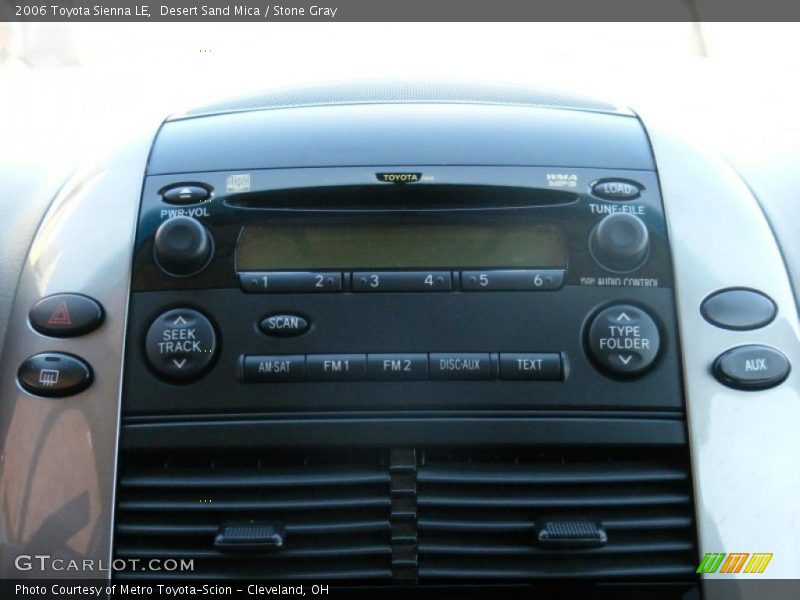 Desert Sand Mica / Stone Gray 2006 Toyota Sienna LE