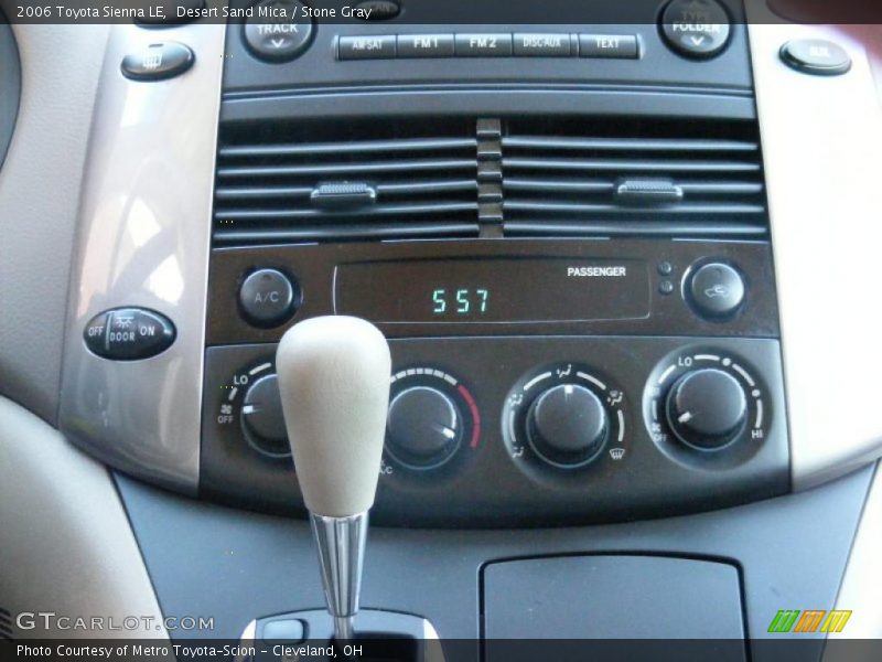 Desert Sand Mica / Stone Gray 2006 Toyota Sienna LE