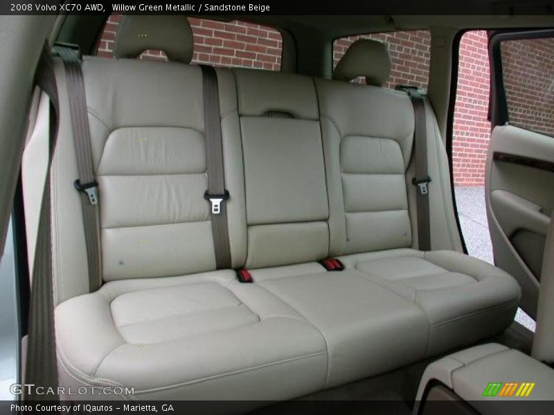 Willow Green Metallic / Sandstone Beige 2008 Volvo XC70 AWD