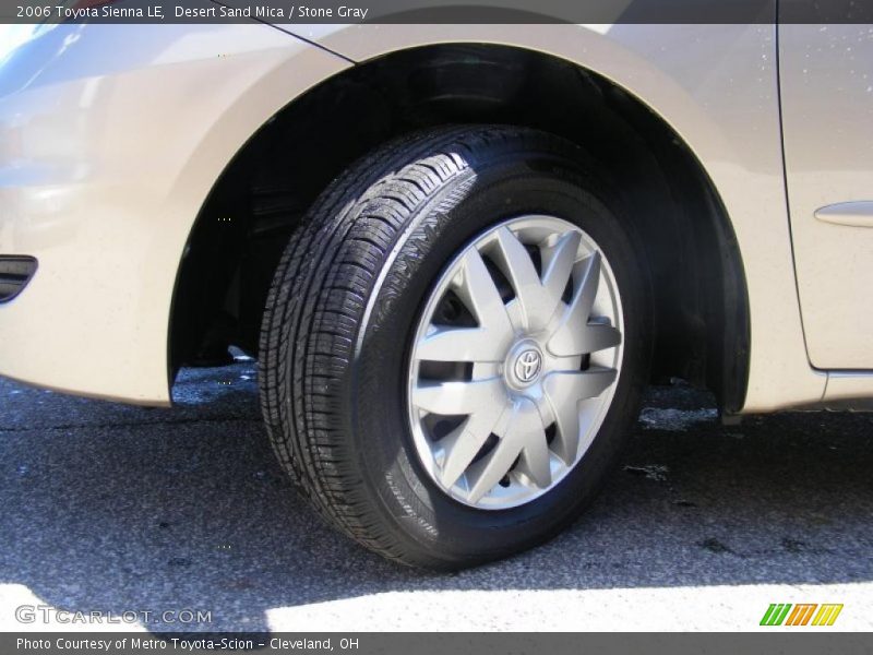 Desert Sand Mica / Stone Gray 2006 Toyota Sienna LE