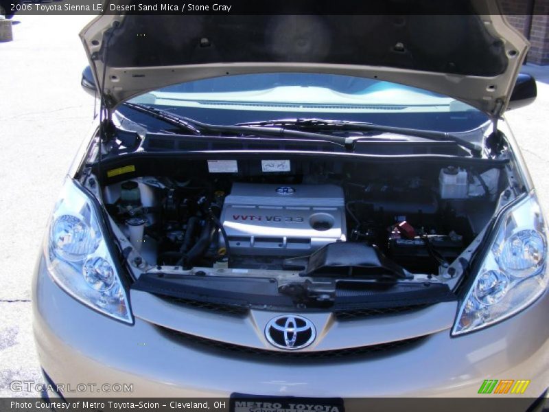 Desert Sand Mica / Stone Gray 2006 Toyota Sienna LE