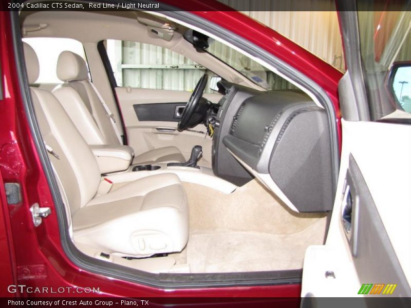 Red Line / Light Neutral 2004 Cadillac CTS Sedan