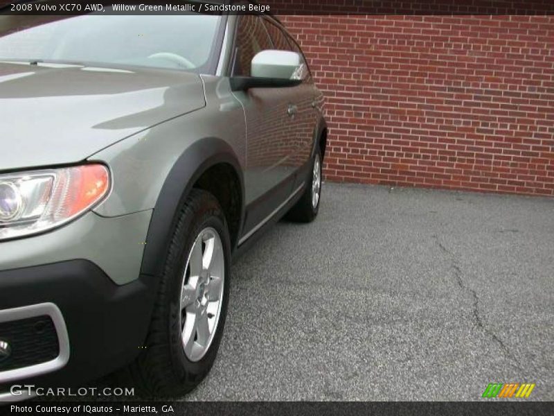 Willow Green Metallic / Sandstone Beige 2008 Volvo XC70 AWD