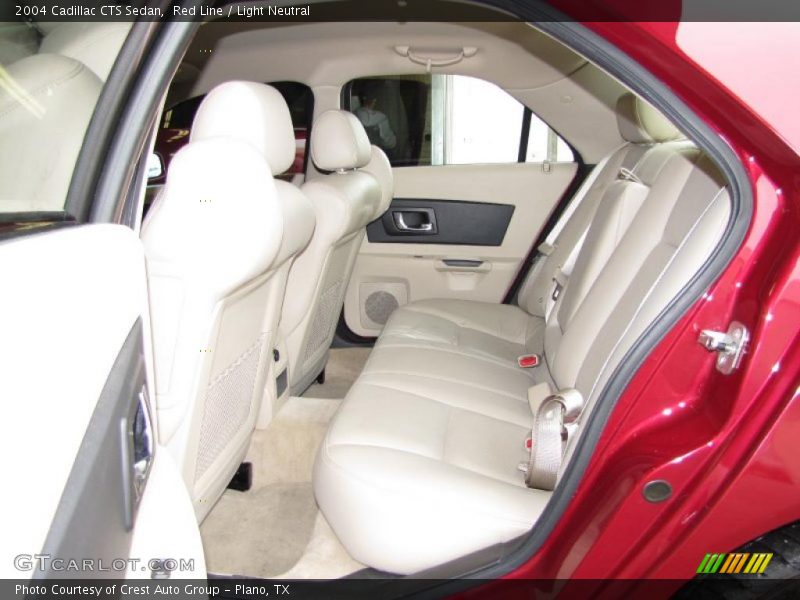 Red Line / Light Neutral 2004 Cadillac CTS Sedan