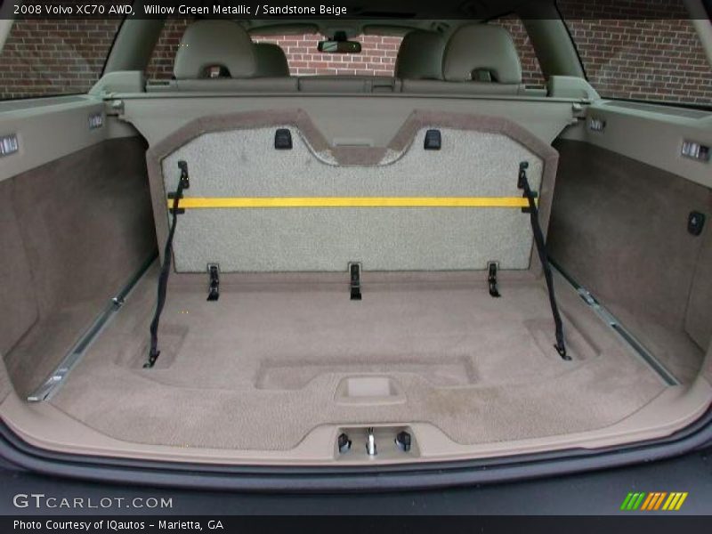 Willow Green Metallic / Sandstone Beige 2008 Volvo XC70 AWD