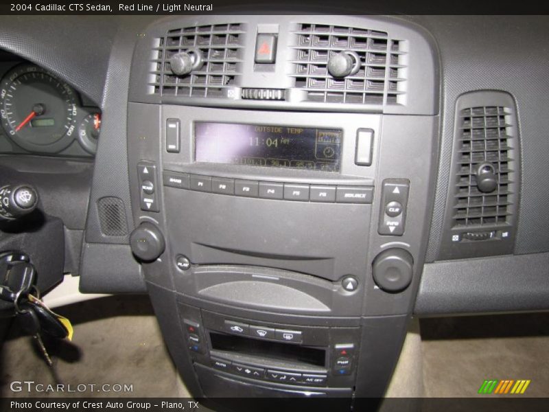 Red Line / Light Neutral 2004 Cadillac CTS Sedan