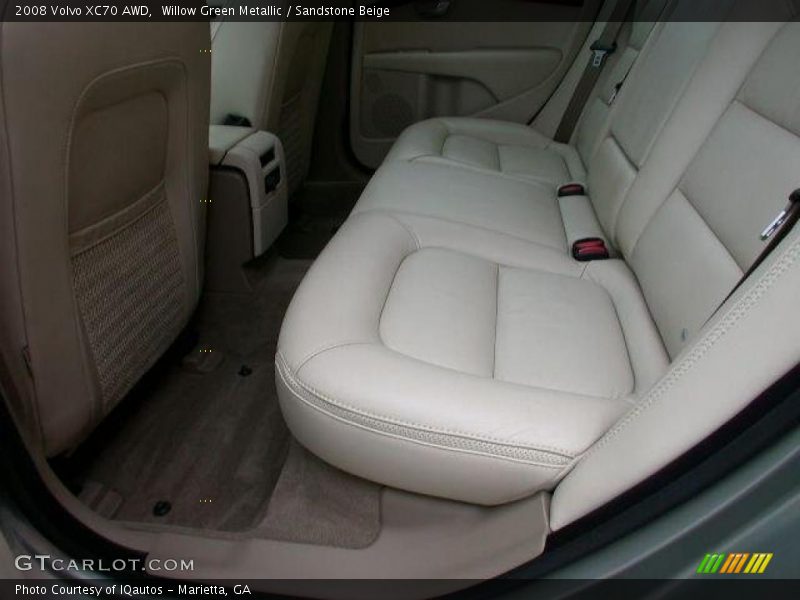Willow Green Metallic / Sandstone Beige 2008 Volvo XC70 AWD