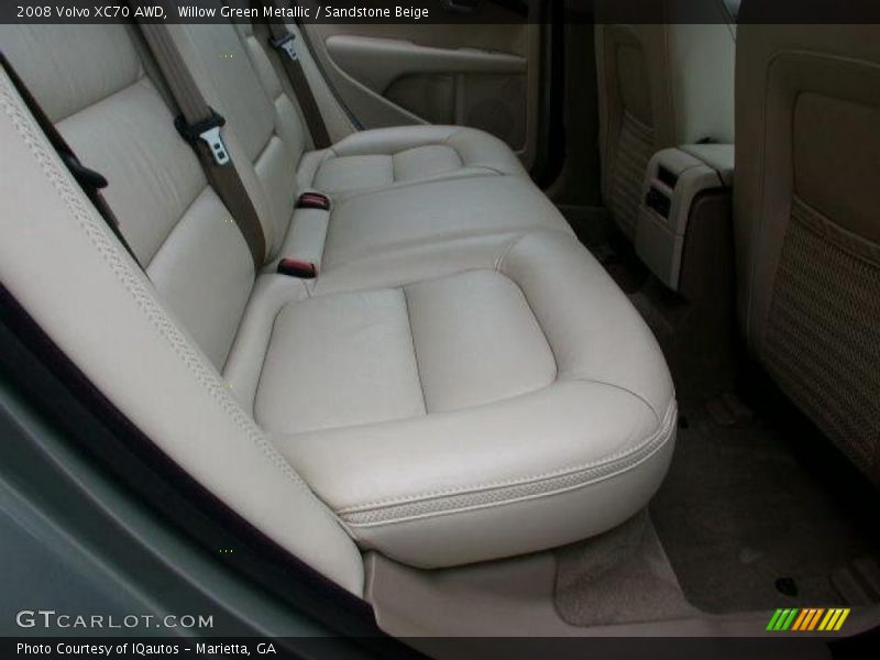 Willow Green Metallic / Sandstone Beige 2008 Volvo XC70 AWD