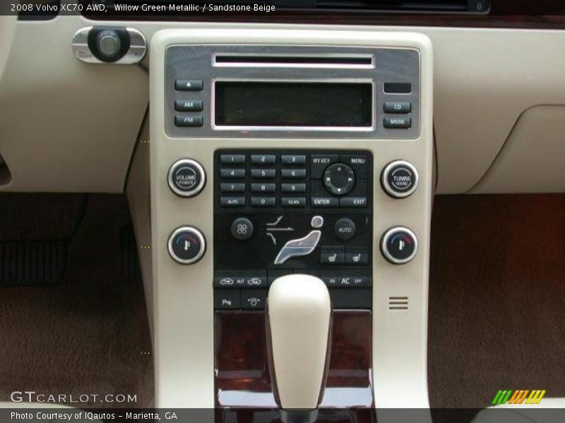 Willow Green Metallic / Sandstone Beige 2008 Volvo XC70 AWD