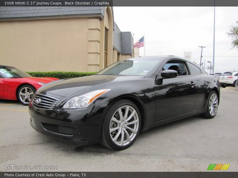 Black Obsidian / Graphite 2008 Infiniti G 37 Journey Coupe