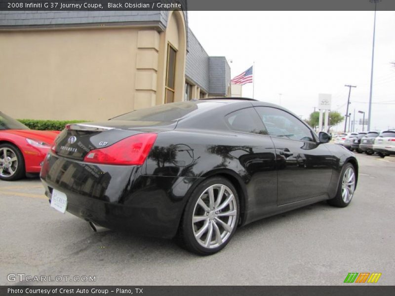 Black Obsidian / Graphite 2008 Infiniti G 37 Journey Coupe