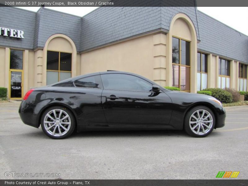 Black Obsidian / Graphite 2008 Infiniti G 37 Journey Coupe