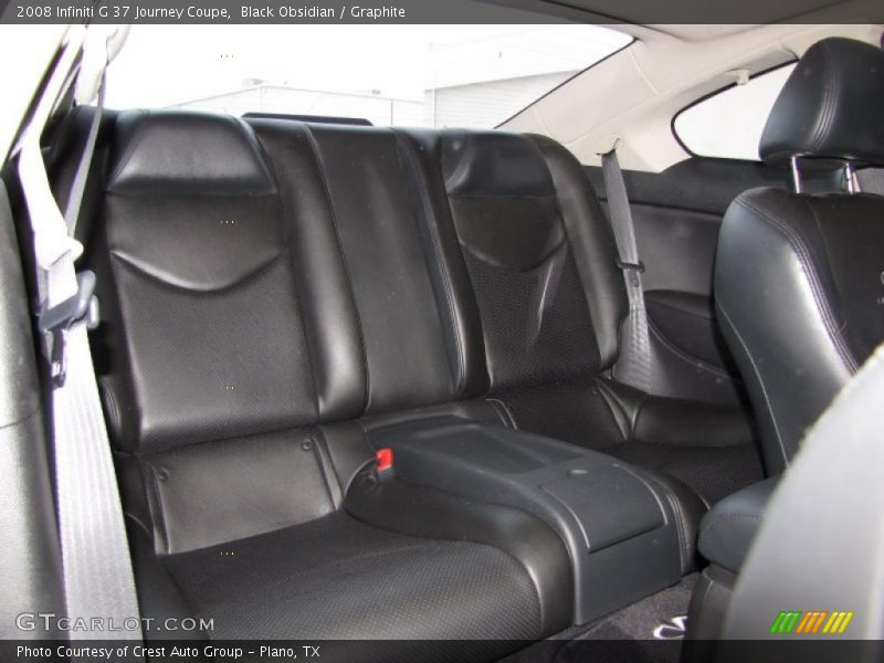 Black Obsidian / Graphite 2008 Infiniti G 37 Journey Coupe