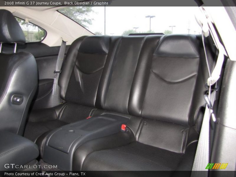 Black Obsidian / Graphite 2008 Infiniti G 37 Journey Coupe