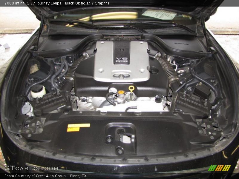 Black Obsidian / Graphite 2008 Infiniti G 37 Journey Coupe