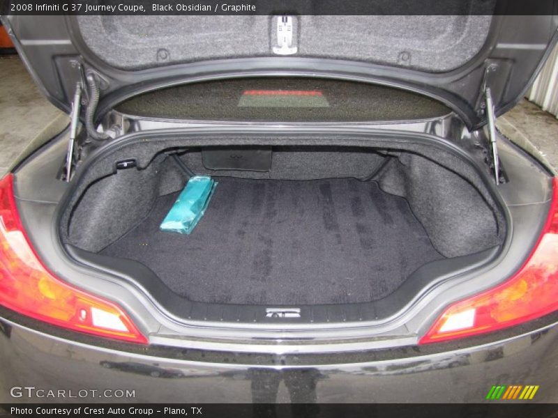 Black Obsidian / Graphite 2008 Infiniti G 37 Journey Coupe