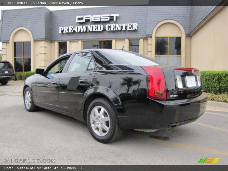 Black Raven / Ebony 2007 Cadillac CTS Sedan