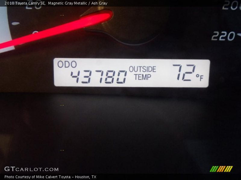 Magnetic Gray Metallic / Ash Gray 2010 Toyota Camry SE
