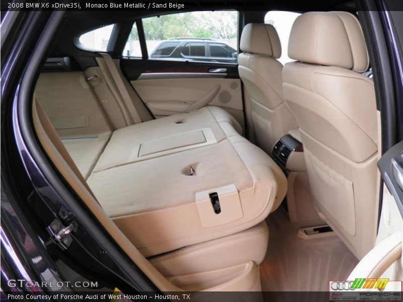 Monaco Blue Metallic / Sand Beige 2008 BMW X6 xDrive35i
