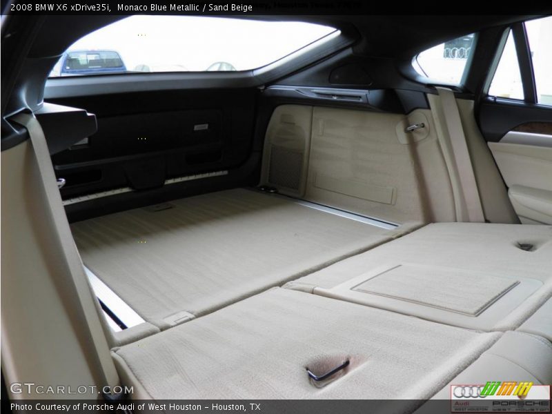 Monaco Blue Metallic / Sand Beige 2008 BMW X6 xDrive35i