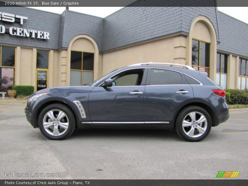 Blue Slate / Graphite 2010 Infiniti FX 35