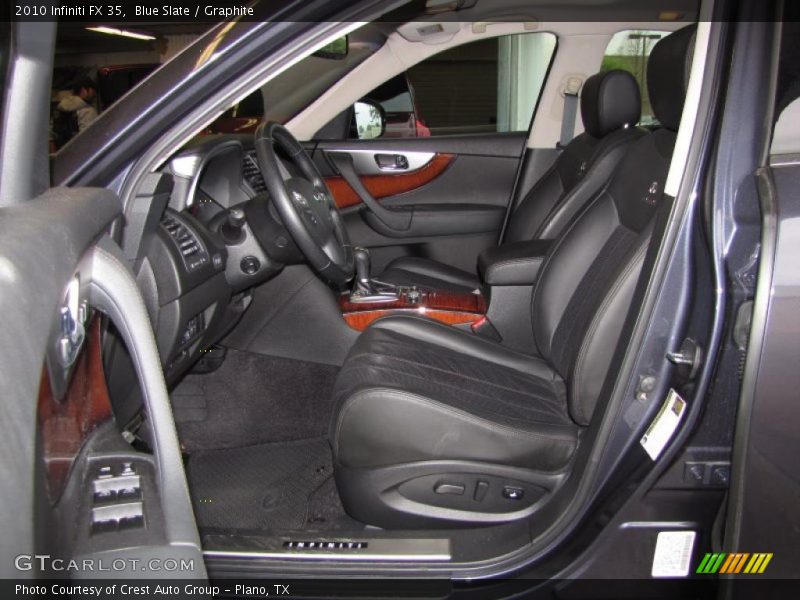  2010 FX 35 Graphite Interior