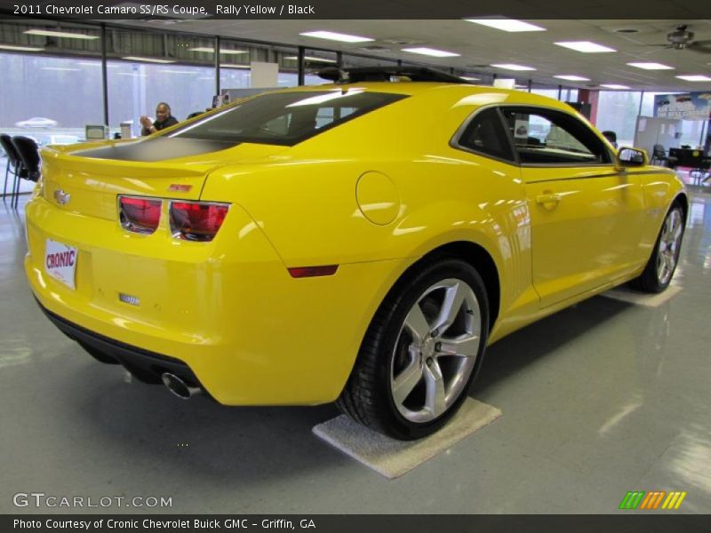 Rally Yellow / Black 2011 Chevrolet Camaro SS/RS Coupe