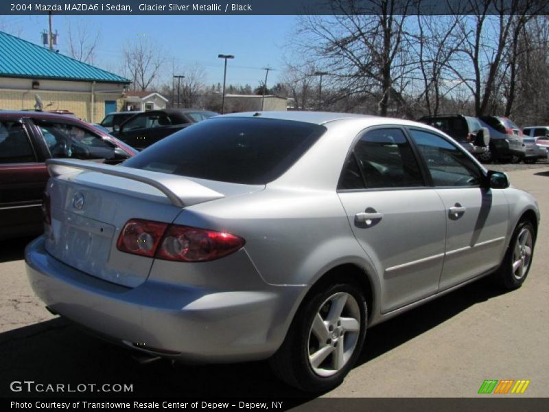 Glacier Silver Metallic / Black 2004 Mazda MAZDA6 i Sedan