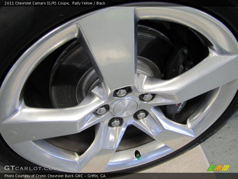 Rally Yellow / Black 2011 Chevrolet Camaro SS/RS Coupe